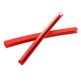 Maxbell 2Pcs Edge Protection Strip Longboard Bumper Skateboard Deck Guards Protector Red