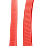 Maxbell 2Pcs Edge Protection Strip Longboard Bumper Skateboard Deck Guards Protector Red
