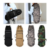 Maxbell Skateboard Backpack Bag Adjustable Straps Skate Pouch Longboard Carry Case Black