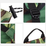 Maxbell Skateboard Backpack Bag Adjustable Straps Skate Pouch Longboard Carry Case Black