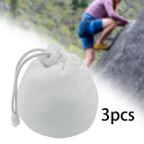 Maxbell Chalk Bag Drawstring Pouch Equipment for Rock Climbing Sports Training 3 Pieces