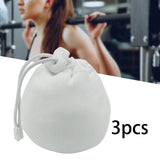 Maxbell Chalk Bag Drawstring Pouch Equipment for Rock Climbing Sports Training 3 Pieces