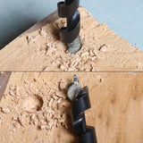 Maxbell Bushcraft Wood Auger Drill Bit Portable Durable for Hiking Settlers Camping 1.9cm-26cm