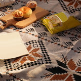 Maxbell Bohemian Blanket with Tassel Camping Blanket for Farmhouse Home Decor