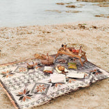 Maxbell Bohemian Blanket with Tassel Camping Blanket for Farmhouse Home Decor