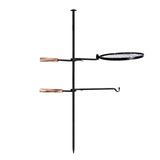Maxbell Campfire Grill Camping Hanging Pot Rack BBQ Adjustable for Outdoor Garden