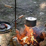 Maxbell Campfire Grill Camping Hanging Pot Rack BBQ Adjustable for Outdoor Garden