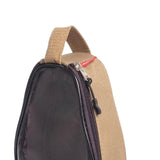 Maxbell Camping Bowl Storage Bag Container Reusable Carrier for BBQ Travel Hiking Khaki small