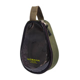 Maxbell Camping Bowl Storage Bag Container Reusable Carrier for BBQ Travel Hiking Green small