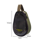 Maxbell Camping Bowl Storage Bag Container Reusable Carrier for BBQ Travel Hiking Green small