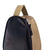 Maxbell Camping Bowl Storage Bag Container Reusable Carrier for BBQ Travel Hiking Khaki large