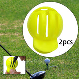 Maxbell Golf Ball Straight Line Liner Marker Stencil Alignment Tool for Outdoor Yellow