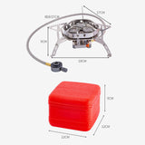 Maxbell Outdoor Gas Stove Strong Mini 6900W Heater Windproof for Cooking Backpacking