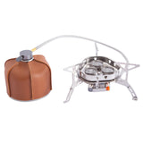 Maxbell Outdoor Gas Stove Strong Mini 6900W Heater Windproof for Cooking Backpacking