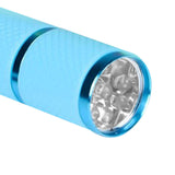 Maxbell Portable Handheld flashlights 9 LED Aluminum Diameter 2.5cm Length 9cm Blue