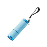 Maxbell Portable Handheld flashlights 9 LED Aluminum Diameter 2.5cm Length 9cm Blue