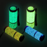 Maxbell Portable Handheld flashlights 9 LED Aluminum Diameter 2.5cm Length 9cm Pink