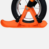 Maxbell Winter Snow Sled Bike Ski Sledge Sledding Skiing Sleigh Sports Toboggan Orange