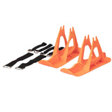 Maxbell Winter Snow Sled Bike Ski Sledge Sledding Skiing Sleigh Sports Toboggan Orange
