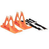 Maxbell Winter Snow Sled Bike Ski Sledge Sledding Skiing Sleigh Sports Toboggan Orange