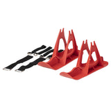 Maxbell Winter Snow Sled Bike Ski Sledge Sledding Skiing Sleigh Sports Toboggan Red
