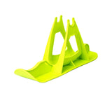 Maxbell Winter Snow Sled Bike Ski Sledge Sledding Skiing Sleigh Sports Toboggan Green