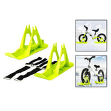 Maxbell Winter Snow Sled Bike Ski Sledge Sledding Skiing Sleigh Sports Toboggan Green