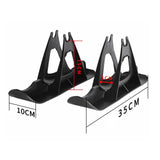 Maxbell Winter Snow Sled Bike Ski Sledge Sledding Skiing Sleigh Sports Toboggan Black