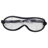 Maxbell Skydiver Goggles Eye Protection with Adjustable Strap for Skating Hiking Black