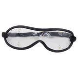 Maxbell Skydiver Goggles Eye Protection with Adjustable Strap for Skating Hiking Black