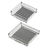 Maxbell Folding Campfire Grill Toast Grilling Topper for Cooking Backpacking Fishing 13cm x 13.5cm x 4cm