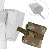 Maxbell Universal Waist Bag Waterproof Drawstring Bag Attachments for Hunting Hiking Multicolor