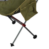 Maxbell Ultralight Folding Camping Chair Heavy Duty Packable High Back for Hiking Green