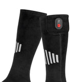 Maxbell Heated Socks Long Stockings Breathable Cold Weather Unisex Winter Warm Socks Black