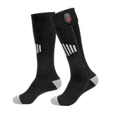 Maxbell Heated Socks Long Stockings Breathable Cold Weather Unisex Winter Warm Socks Grey