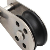 Maxbell Marine Pulley Block Swivel Nylon Accessories Hardware Rope Hanging Lifting 4.5cmx2.6cm