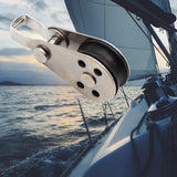 Maxbell Marine Pulley Block Swivel Nylon Accessories Hardware Rope Hanging Lifting 5.9cmx2.5cm