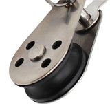 Maxbell Marine Pulley Block Swivel Nylon Accessories Hardware Rope Hanging Lifting 5.9cmx2.5cm