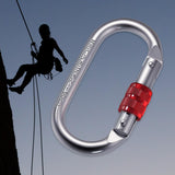 Maxbell Locking Carabiner Clip Screw Lock Hook Screwgate for Hammocks Ropes Swing