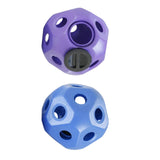 Maxbell Fun 15.7" Horse Treat Ball Horse Toys Feed Ball Feeding Toy Multipurpose Purple