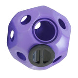 Maxbell Fun 15.7" Horse Treat Ball Horse Toys Feed Ball Feeding Toy Multipurpose Purple