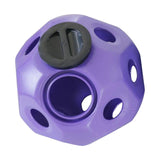 Maxbell Fun 15.7" Horse Treat Ball Horse Toys Feed Ball Feeding Toy Multipurpose Purple