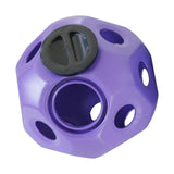 Maxbell Fun 15.7" Horse Treat Ball Horse Toys Feed Ball Feeding Toy Multipurpose Purple