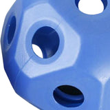 Maxbell Fun 15.7" Horse Treat Ball Horse Toys Feed Ball Feeding Toy Multipurpose Blue