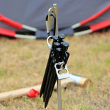 Maxbell Stainless Steel Tent Stakes Storage Pegs Holder Container for Camping Trip