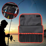Maxbell Foldable Fishing Bait Bag Rollable Lure Jigs Pouch Container Organizer