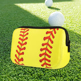 Maxbell Makeup Bag Multifunctional Large Capacity Storage for Toiletries Yellow