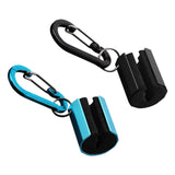Maxbell Creek Rod Clip with Keychain Fly Fishing Rod Clips Accessory Lightweight Blue