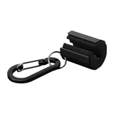 Maxbell Creek Rod Clip with Keychain Fly Fishing Rod Clips Accessory Lightweight Black