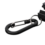 Maxbell Creek Rod Clip with Keychain Fly Fishing Rod Clips Accessory Lightweight Black